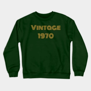 Vintage 1970 purple gold Crewneck Sweatshirt